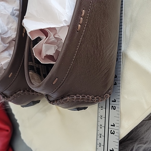 FENDI Zucca Moccasin Logo Leather Loafer for Men - Picture 9 of 17